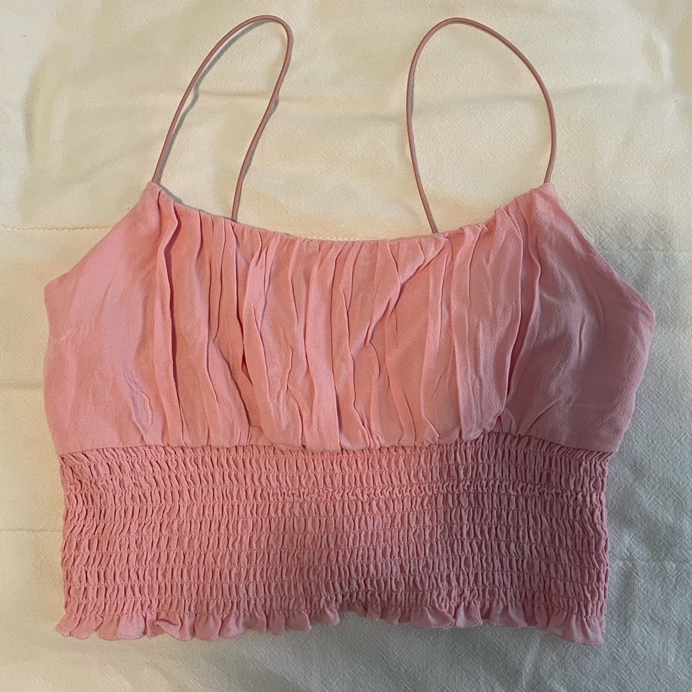 pink top